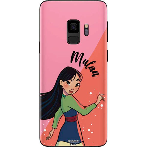 Disney Princess Mulan Art Galaxy S9 Skin